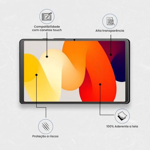 Película de Vidro Temperado Para Redmi Pad SE tela 11 Polegadas Anti Impacto