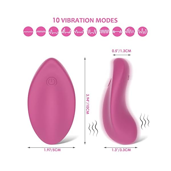 AL’OFA Stillmassagegerät, Laktaion Massagegerät, Stillunterstützung, Brustmassagegerät, wasserdicht, 10 Modi, USB… – Bild 5