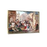  Impression sur toile abstraite de Tableaux célèbres d\'Karl Bryullov\
