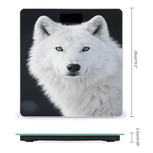 Báscula Digital de Baño con Pantalla LCD y Cristal Templado miniatura 2