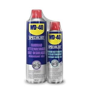 WD-40 Specialist Fahrrad Kettenreiniger und Kettenspray
