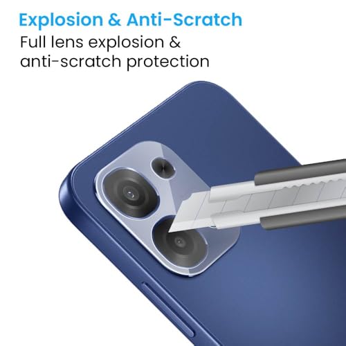Image of FIRST MART Camera Lens Protector for Oppo F31 | 9H Tempered Glass, HD Clear, Scratch Resistant, Anti-Fingerprint, Case-Friendly | Crystal Clear, Pack of 1