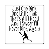 Funny Pickleball Enthusiasts Introverted Sportsmen Saying Hilarious Sporty Sarcastic Women Men Dinks Sarcasm Magnets 4