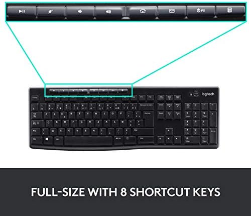 Logitech Wireless Combo MK270 - Görsel 4