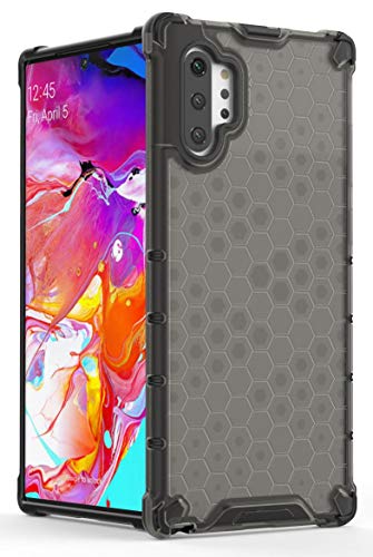 Image of Glasgow Back Case Cover for Samsung Galaxy Note 10 Pro Shockproof Military Grade Back Cover - Black