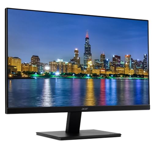 Image of Acer Vero V7 V277 E BI 27 inch 1080P Full HD 100 Hz 4 ms Backlit Widescreen LCD Monitor, 2-Pack Bundle with Eye Care, VGA, HDMI, Desk Mount Dual Monitor Stand