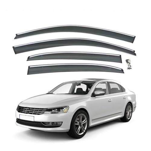 Déflecteurs pluie pour VW Passat 2012 2013 2014 2015 2016