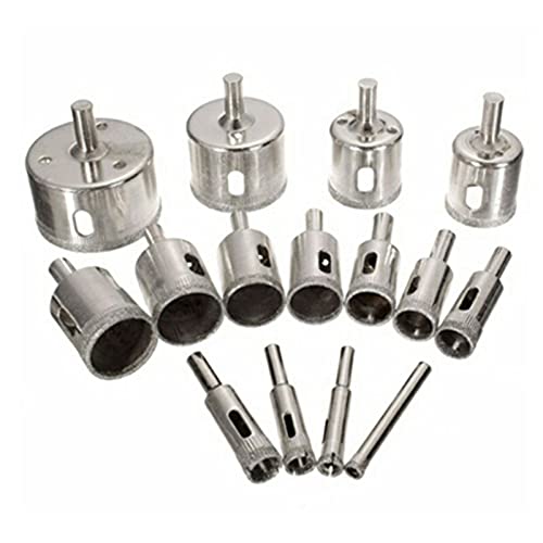 Brocas de diamante 1 unidad, diámetro de perforación 40 mm, para azulejos, mármol y vidrio, para herramientas eléctricas