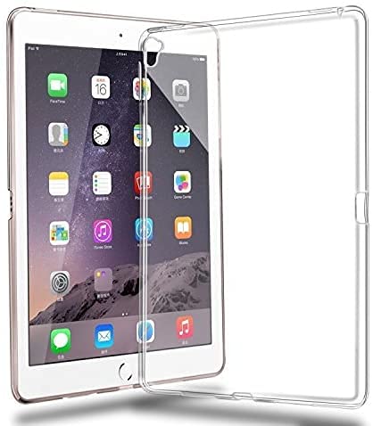 Asgens Beschermhoes compatibel met iPad 2e/3e/4e generatie 9,7 inch, transparant, dun, zachte siliconen, TPU, tablethoes voor Apple iPad 2 3 4, 9,7 inch 2011/2012 (oud model