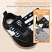 STQ KIDS Zapatillas Niño Barefoot Calzado Respetuoso Bebe Deportivas Clásicas Moda Primeros Pasos al Aire Libre para Mejor Regalo Negro 21 EU Imagen de STQ KIDS Zapatillas Niño Barefoot Calzado Respetuoso Bebe Deportivas Clásicas Moda Primeros Pasos al Aire Libre para Mejor Regalo Negro 21 EU