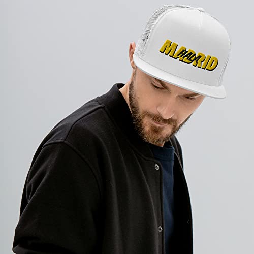 Hala Madrid Shadow Graphic Soccer Trucker Hat White miniatura 7