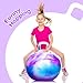 PlayZap Hopper Balls for Kids 6-12, 20 Inches Bouncy Ball with Handle, 20