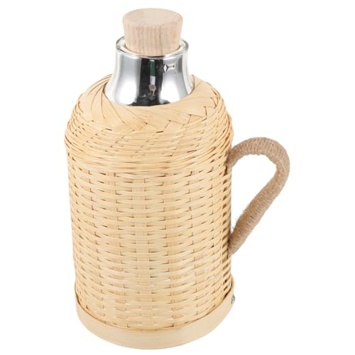 SOLUSTRE Botella Térmica Retro Aislante Para Casa y Oficina y Práctico Para Decoración y