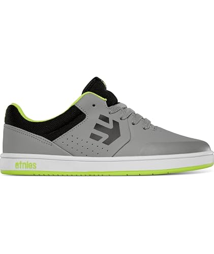 Etnies Kids Marana, Zapatos de Skate, Grey/Lime/White, 39 EU Cover
