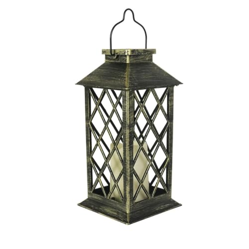 Lampe Solaire Aux Chandelles Veilleuse Suspendue pour Patio et Maison