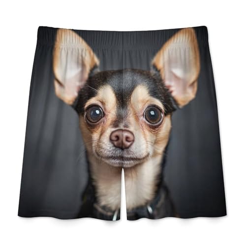 Men's Soft Breathable Lounge Shorts, Elastic Pajama Bottoms Shorts Lightweight Sleepwear4