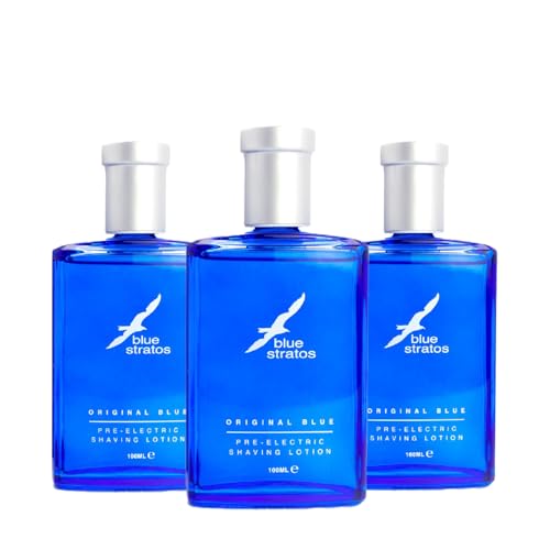 Blue Stratos Pre-Electric Shave Lotion