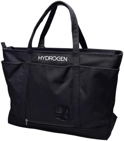 【美品】HYDROGEN ブラック スカルロゴ ハイドロゲン　トートバッグ ハイドロゲン HYDROGEN 国内正規品 2023秋冬新作 メンズ