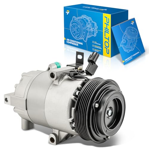 Image of PHILTOP 140570NC NEW Air Conditioner AC Compressor with Clutch for Hyundai Elantra 2013,Elantra GT 2013,Elantra Coupe 2013, Kia Soul 2012-2013 2.0L