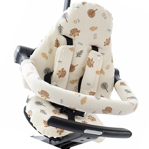 Asukohu Kinderwagen Gurtpolster Set Cartoon-Motiv