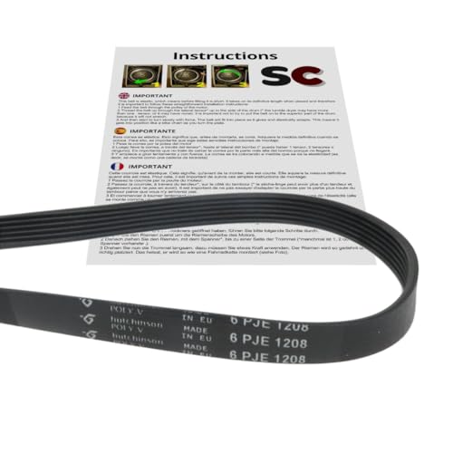 SC Solocorreas - Waschmaschinenriemen 6PJE 1208