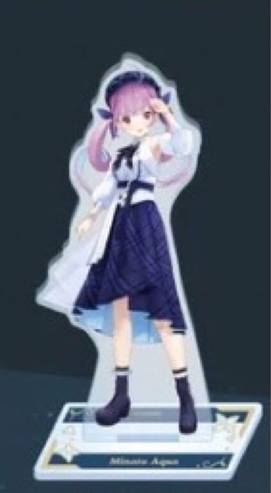 Amazon.co.jp: 湊あくあ アクリルスタンド Blue Journey 衣装 夜明けの