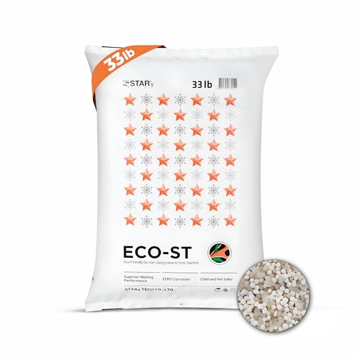 Eco-St Ice Melt Safe For Concrete - Fast Acting - Pet Safe Anti-Corrosion Snow Melt - Effective at...