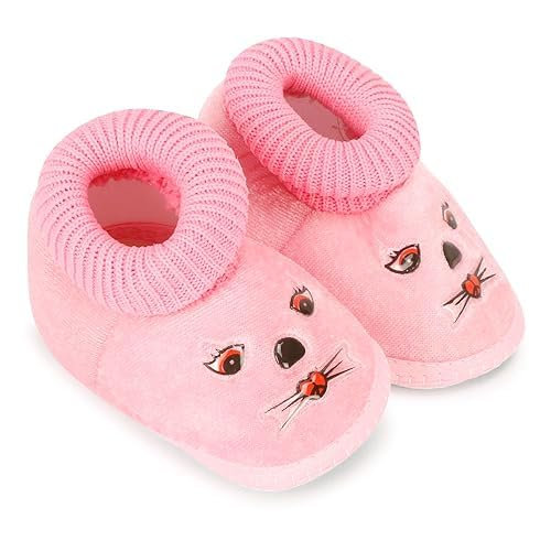 The Deal Kids shoes/Kids Footwear/Baby shoes/Baby Booties/Booties/New born baby shoes Pack of 3 2 41HFL5joVqL