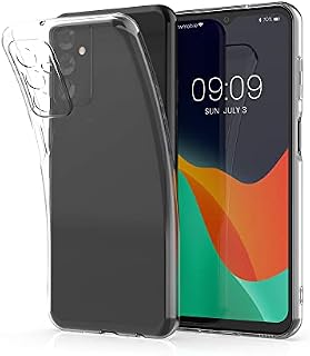 kwmobile Case Compatible with Samsung Galaxy M13 - Clear Case Soft Slim Flexible Protective TPU Phone Cover - Transparent