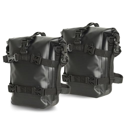 Outils de réparation moto toujours au sec grâce aux barres de sécurité pour NC750X