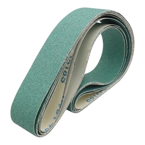 2 x 42 Inch Ceramic Sanding Belts for Knife Making 6 Pack