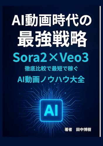 AI動画時代の最強戦略: Sora2×Veo3 徹底比較で”最短で稼ぐ”AI動画ノウハウ大全 AI動画時代の最強戦略: Sora2×Veo3 徹底比較で”最短で稼ぐ”AI動画ノウハウ大全