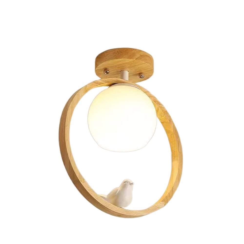 Plafonnier Rond E27 mi-siècle : illuminez enfin vos couloirs sombres et étroits avec style