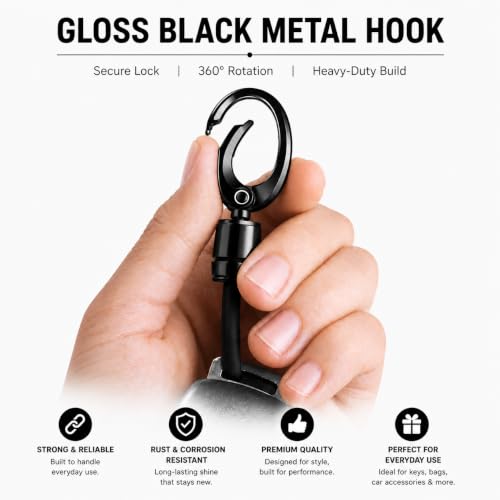 Image of JVCV Premium Soft TPU Key Cover Compatible with Ford Endeavour, Figo, Aspire & Freestyle 3 Button Folding Key with keychain | Scratch-Resistant Protective Case (Matte Black Style A)