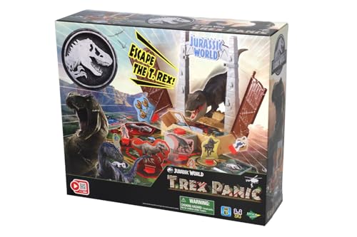 EPOCH Games - 7514 Jurassic World T-Rex Panic - Juego de Acción
