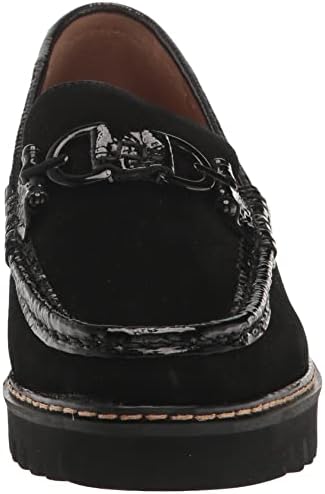 Donald Pliner Women's Helio Loafer, Black, 6.5 | Image 1