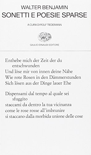 Sonetti e poesie sparse Sonetti e poesie sparse