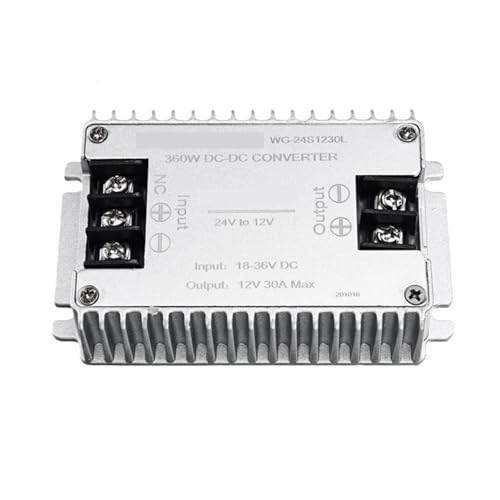 Convertisseur DC 24V vers 12V 20A régulateur de tension 240W abaisseur pour camion