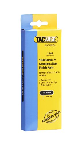 Tacwise 1098 roestvrijstalen nagels (160/50 mm, 1.000 stuks per verpakking)