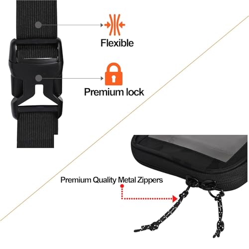 Image of Universal Mobile Holder /Stand /Mount Pouch for Scooters Scooty Activa Jupiter EV's | X1 Model...