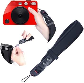 ライカ　ゾフォート２　キャリングストラップ　ブラックｘレッド　新品・未開封 Amazon.co.jp: [AGENIUS] Leica SOFORT 2 用 ストラップ ハンド