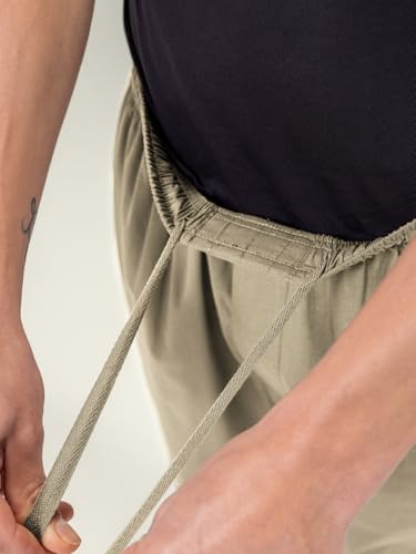 Image of DAMENSCH Relaxed Fit Premium Cotton Casual Style, Dual Pockets, Ultra light, Breathable, Anti-Bacterial, Stretchable, Soft Comfortable, Lounge Pyjamas For Men