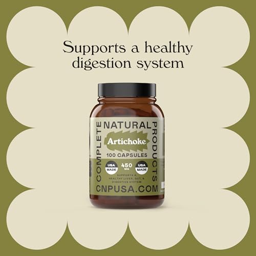 Complete Natural Products Organic Artichoke Capsules