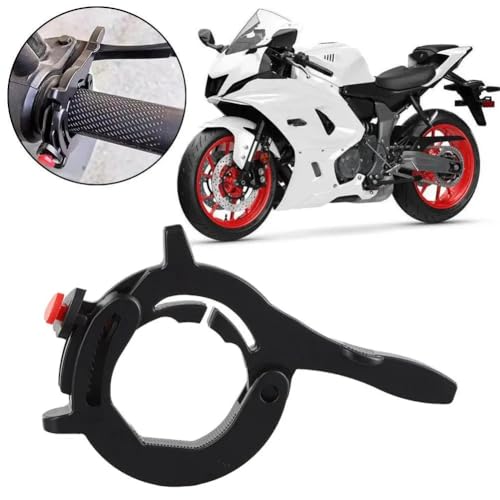 Soporte de dirección moto para viajes largos con retenedor de control de crucero universal 4