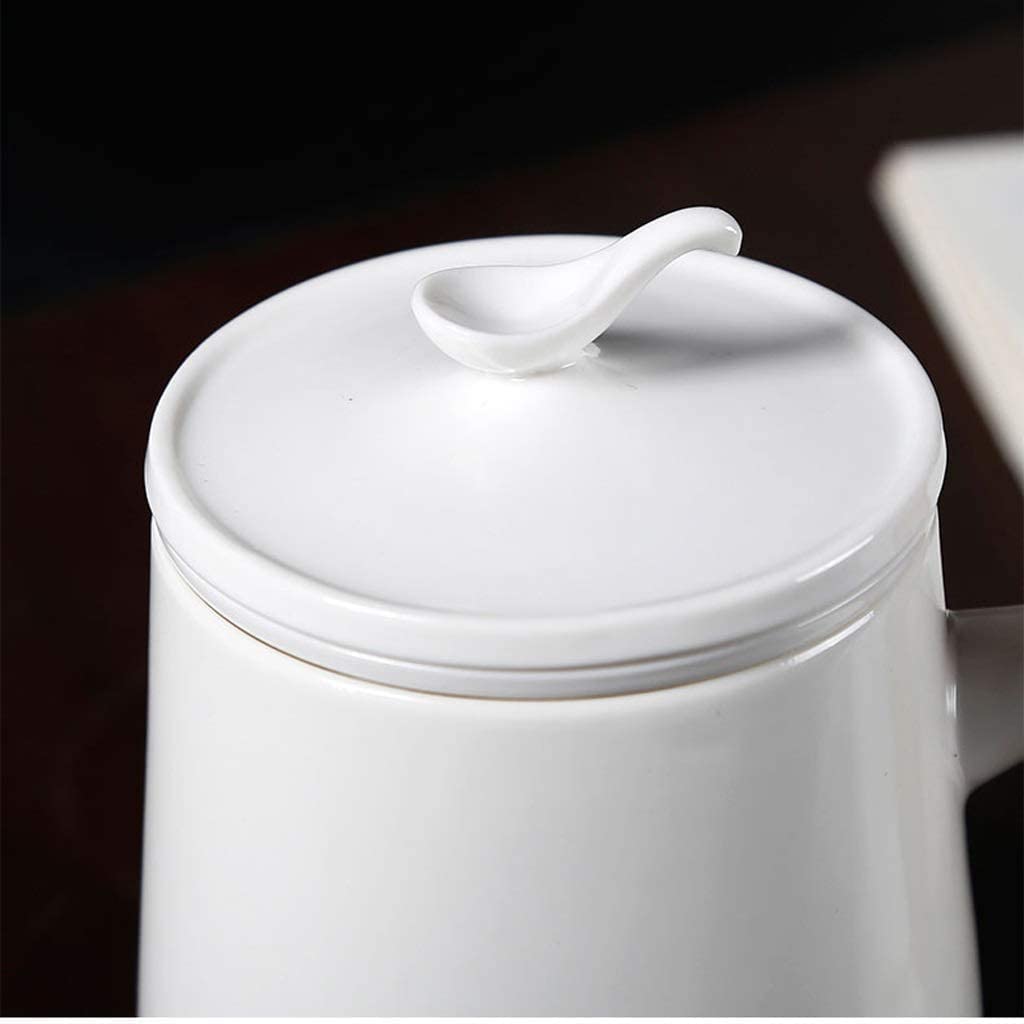 Tazzine Caffe Feste Tazze da tè in Ceramica con Filtri Tazza caffè in Porcellana 400 Ml Multifunzionale for Bevande Tazza tè(C)