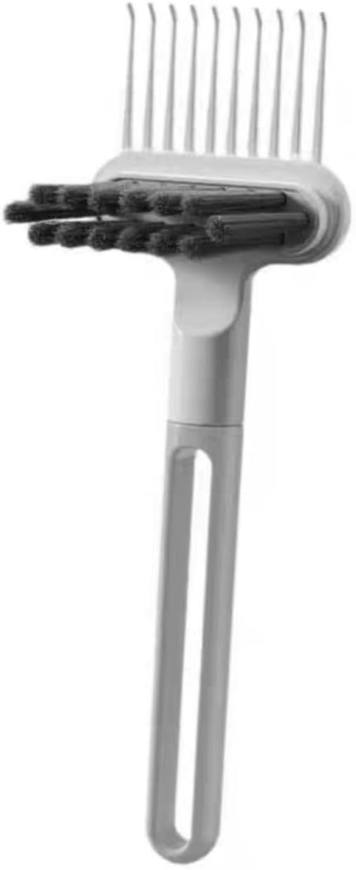 2 in 1 Hair Brush Cleaning Tool, Comb, Portable Hairbrush Cleaner, Suitable for Travel Home and Salon Use(Gray+Green)