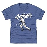 500 LEVEL Cody Bellinger Youth Shirt (Kids Shirt, 10-12Y Large, Tri Royal) - Cody Bellinger Score W WHT