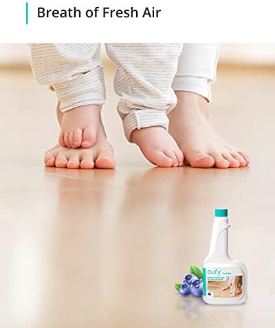 eufy RoboVac Hard Floor Cleaning Solution (2 Bottles), 16 fl oz / 473 ml, Floor Cleaner, Eco-Friendly, Plant-Based