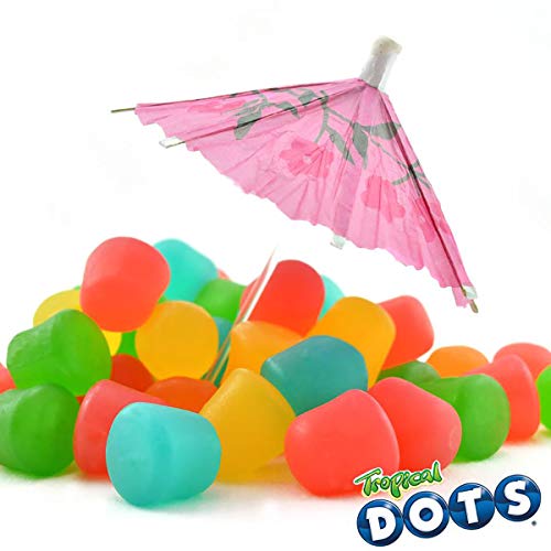 image for Tootsie Roll DOTS Individually Wrapped Candy - Tropical Gummy Candy Fl