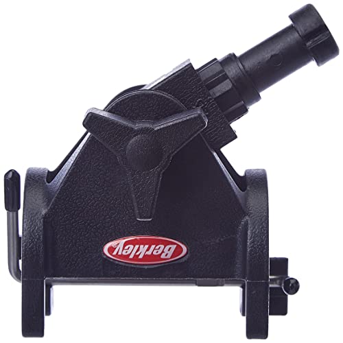 Image of Berkley Boat Rod Holder, Sturdy Polypropylene Construction, Adjustable and Mountable for Ultimate Convenience, Offers Variety of Angled Positions, Sleek Black Design (Pack of 4)